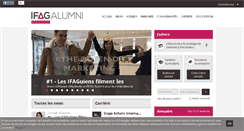 Desktop Screenshot of ifag-alumni.com