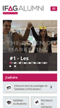 Mobile Screenshot of ifag-alumni.com